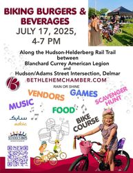 Biking, Burgers and Beverages