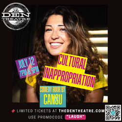 Cultural Inappropriation - A stand-up comedy show