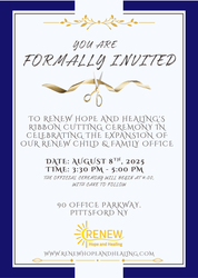 Renew Hope and Healing Ribbon Cutting