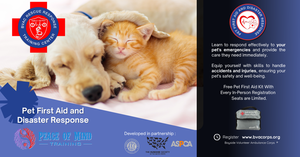 Virtual & In-Person Pet First Aid & Disaster Response Course