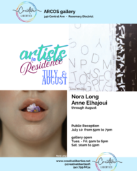 Creative Liberties' Artists-in-Residence for July & August