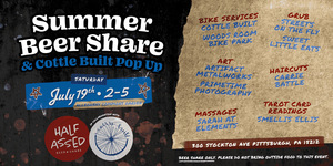 Summer Beer Share & Cottle Built Pop-up