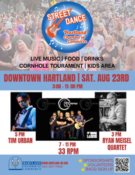 Hartland Chamber of Commerce Street Dance - August 23