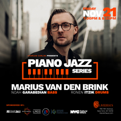 Piano Jazz Series: Marius Van Den Brink