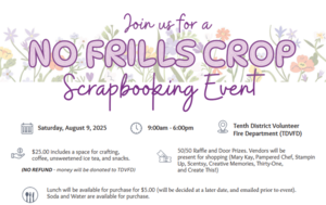 No Frills Crop Scrapbooking Event