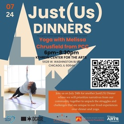 Just(Us) Dinners: Yoga with Melissa Chrusfield from PCC Wellness