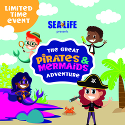 Mermaid & Pirate Event Happening at SEA LIFE Grapevine!