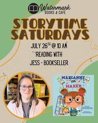 Saturday Story Time with Jess