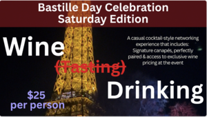 Bastille Day Wine Drinking Event at L’Antoinette