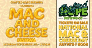 Crafted Hope Brewing's 1st Annual Mac & Cheese Festival