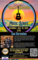 Valley Summer Music Series presents San Geronimo.