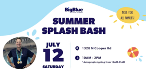 Big Blue Swim School Summer Splash Bash