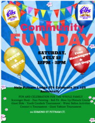 Putnam Elks 574 Community Fun Day