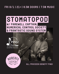 Stomatopod w/ Farewell Captain, Numerical Control Society & Frantastic Sound System