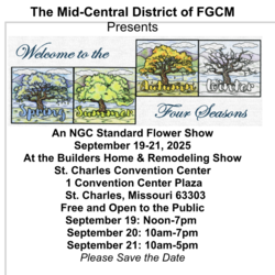 “Welcome to the Four Seasons” - MCD Flower Show