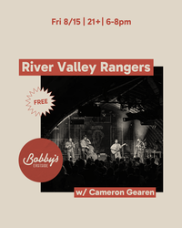 River Valley Rangers w/ Cameron Gearen @ Bobby’s Eastside (FREE)