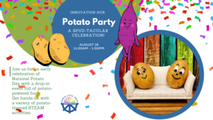FREE Potato Party: A Spud-Tacular Crafting Celebration at NLR Library's Innovation Hub