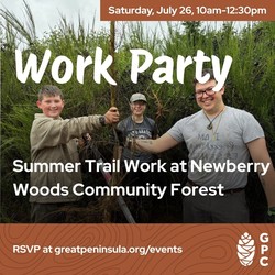 Stewardship Work Party with Great Peninsula Conservancy