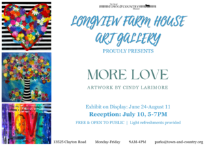 “More Love” by Cindy Larimore