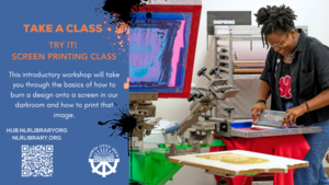 Class: Screen Printing – Try It! at North Little Rock Public Library System's Innovation Hub
