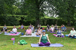 Yoga in the Gardens (Mondays with Nancy Rich)