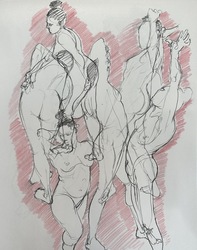 Drop-In Figure Drawing: Evening Gesture Study
