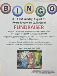 Avery Quilters Guild Bingo Fundraiser
