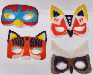“Animal Spirits” Glass Art by Candi Durusu