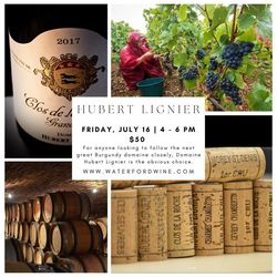 Hubert Lignier Tasting Event