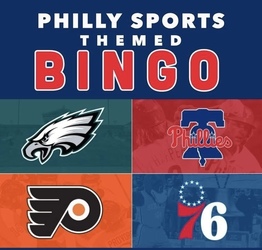 Philly Sports themed Bingo at SunnyBrook