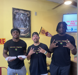 Burrito Express Kickoff ASU Football Season Offense versus Defense Burrito Specials BEG. AUG. 15