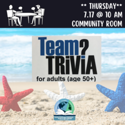 Team Trivia (Age 50+)