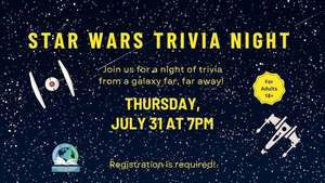 Star Wars Trivia Night (adults age 18+)