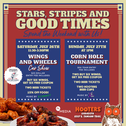 Stars, Stripes and Good Times at Hooters of Sarasota