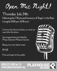 Open Mic Night at Playhouse on Park