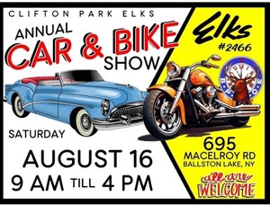 Clifton Park Elks 19th Annual Car Show