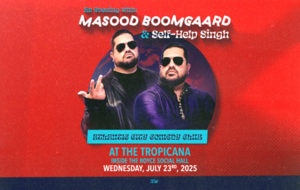 AN EVENING W/ MASOOD BOOMGAARD & SELF-HELP SINGH