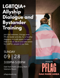 LGBTQIA+ Allyship Dialogue and Bystander Training