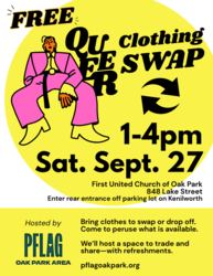 Free Queer Clothing Swap - Sponsored by PFLAG