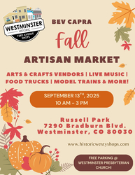 Historic Westminster Bev Capra Fall Artisan Market
