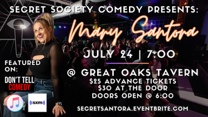 Mary Santora | Secret Society Comedy In Wadsworth