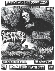 Scattered Remnants, Archmage, Anthropophagous, & Matriphagy at Ralph’s Diner