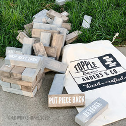 Family Workshop at AR Workshop Hillsboro: Personalized College Laundry Tote