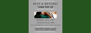 Rest & Restore Yoga ~ Free
