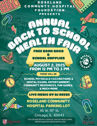 Roseland Community Hospital’s Annual Back to School Health Fair