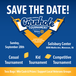 Third Annual Manassas Rotary Club Cornhole Tournament