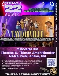 Taylorville - A Tribute to today's hottest pop icon!