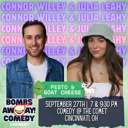Comedy At The Comet | CONNOR WILLEY & JULIA LEAHY