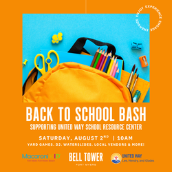BELL TOWER INVITES FAMILIES TO ‘BACK-TO-SCHOOL BASH’