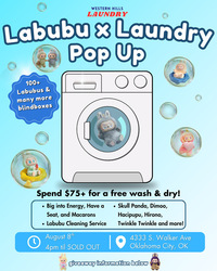 Labubu x Laundry Pop Up